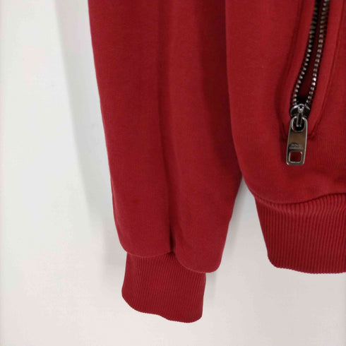 ドルチェアンドガッバーナ DOLCE&GABBANA レザーパッチ ジップアップフーディー メンズ JPN:XS