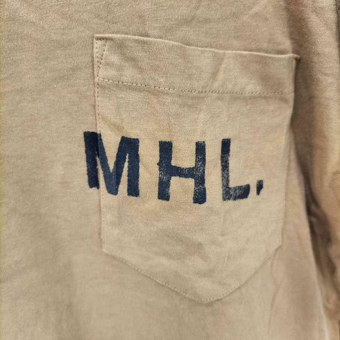 エムエイチエル MHL. 18SS 別注 LOGO T-SHIRTS メンズ JPN:M
