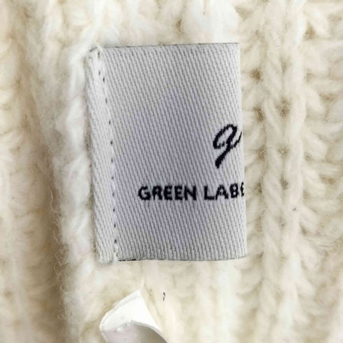 グリーンレーベルリラクシング GREEN LABEL RELAXING GOULBURN ゴールバン アラン 2WAY ニット カーディガン レディース