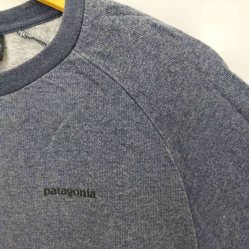 パタゴニア patagonia organic cotton P-6 ロゴプリント ラグラン ロングスリーブ Tシャツ メンズ import:S