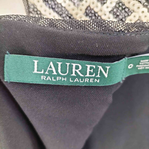 ローレンラルフローレン LAUREN RALPH LAUREN スパンコールワンピース レディース JPN:0