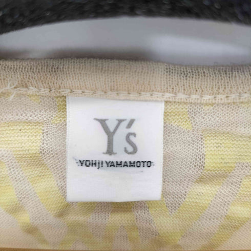 ワイズ Ys バックデザインウールシアーカットソー レディース JPN:3