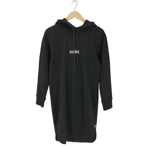 ジースターロー G-STAR RAW バックプリント ロングパーカー ワンピース レディース import:XS