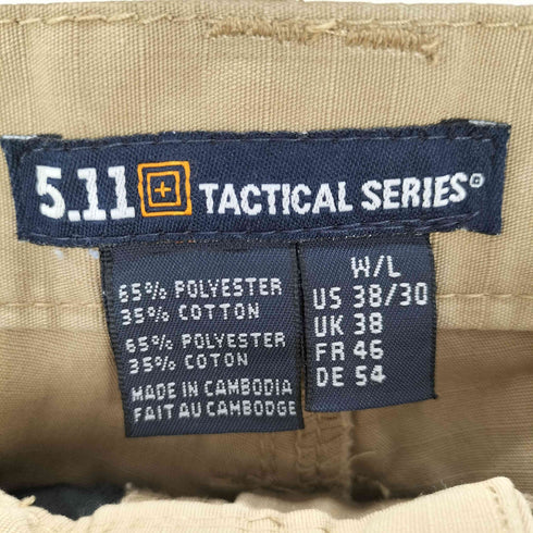 タクティカル 5.11 Tactical リップストップ カーゴパンツ メンズ 38X30