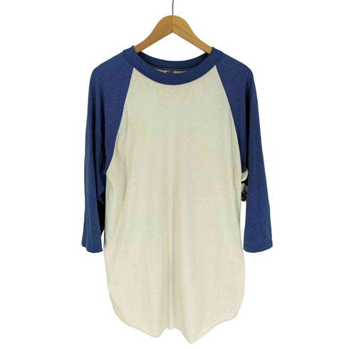 ソフェシャツ SOFFE SHIRTS 80-90S USA製 ポリコットン ラグラン シングルステッチ クルーネック Tシャツ メンズ import:XL