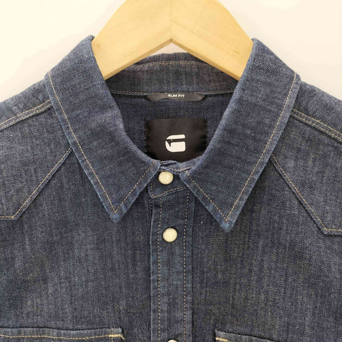 ジースターロー G-STAR RAW Tacoma slim shirt デニムシャツ レディース import:S