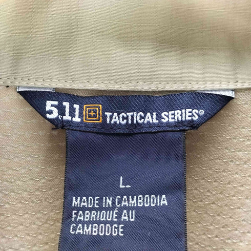 タクティカル 5.11 Tactical ラピッドアサルトシャツ メンズ L
