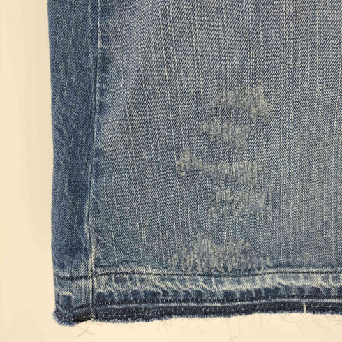 ジースターロー G-STAR RAW A-LIVE MIDI RP SKIRT スリットダメージスカート レディース W24