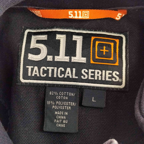 タクティカル 5.11 Tactical ハーフジップスウェットシャツ メンズ L