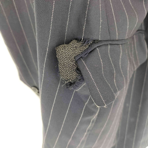 アクアスキュータム AQUASCUTUM ストライプ 3B テーラードジャケット メンズ 48
