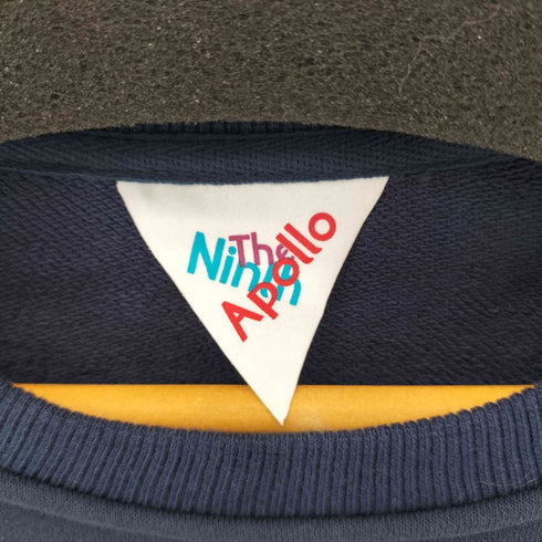 THE NINTH APOLLO 刺繍 L/S スウェット メンズ 大