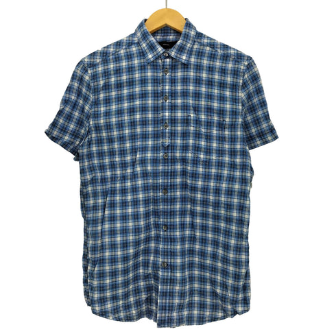 ディーゼル DIESEL タータンチェック ショートスリーブ ポケットシャツ メンズ import:S