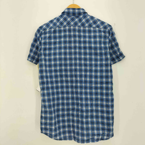 ディーゼル DIESEL タータンチェック ショートスリーブ ポケットシャツ メンズ import:S