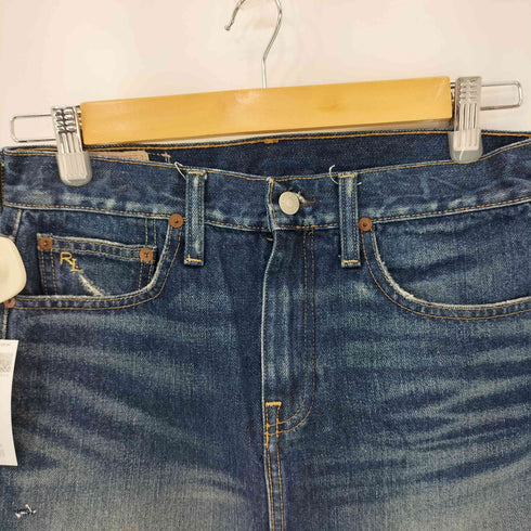 ポロラルフローレン POLO RALPH LAUREN カットオフ デニムミニスカート Y2K レディース JPN:2