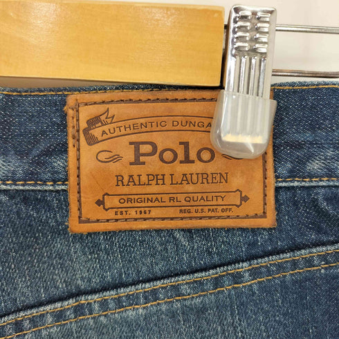ポロラルフローレン POLO RALPH LAUREN カットオフ デニムミニスカート Y2K レディース JPN:2