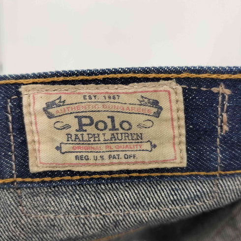 ポロラルフローレン POLO RALPH LAUREN カットオフ デニムミニスカート Y2K レディース JPN:2