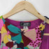 ジャンニヴェルサーチ GIANNI VERSACE ボタニカル柄 ノースリーブ シルクドレス レディース 38
