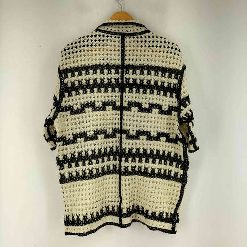 ザラ ZARA クロシェ S/S シャツ メンズ US XL
