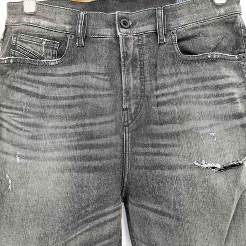 ディーゼル DIESEL D-VIDER-T 0077 STRETCH ストレッチ ブラック デニムパンツ メンズ 29