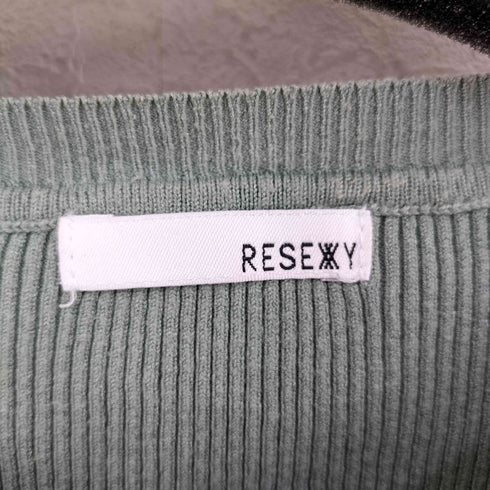 リゼクシー RESEXXY ノースリーブニットワンピース レディース