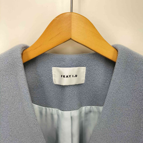 フレイアイディー FRAY I.D 19AW ノーカラーウールコート レディース JPN:1