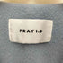フレイアイディー FRAY I.D 19AW ノーカラーウールコート レディース JPN:1