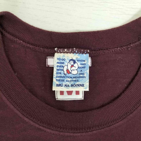 ブルーナボイン BRU NA BOINNE てんとう虫 刺繍 フェリシン ポケット Tシャツ メンズ JPN:M