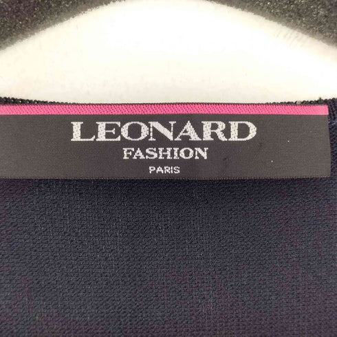 レオナール LEONARD カンカン フラワープリントブラウス レディース L