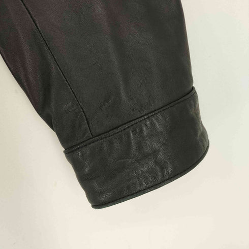 バナナリパブリック BANANA REPUBLIC 00s レザージップアップジャケット メンズ JPN:S