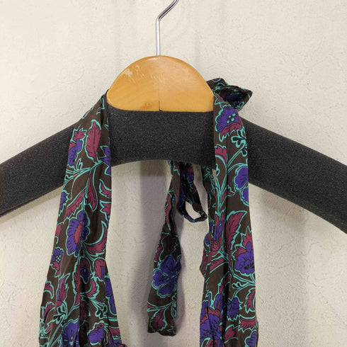 FISICO 花柄シルクワンピース レディース
