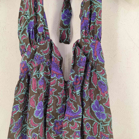 FISICO 花柄シルクワンピース レディース