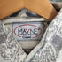 MAYNE Casual 総柄 コットンリネン シャツ メンズ import:L
