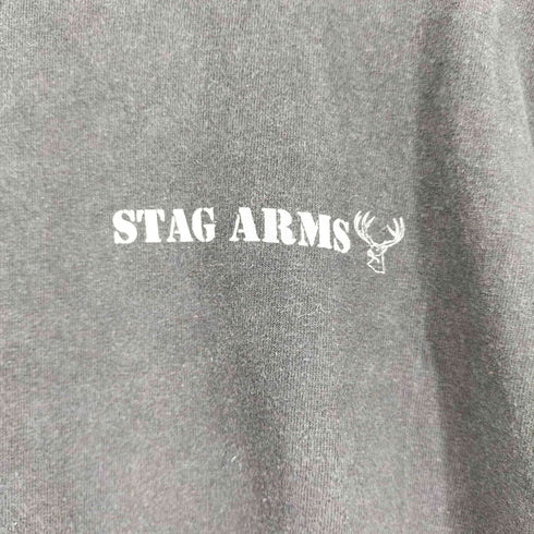 ギルダン GILDAN STAG ARMS 銃プリントクルーネックTシャツ メンズ JPN:XL