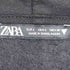 ザラ ZARA オーバーサイズジップアップフーディ レディース import:L