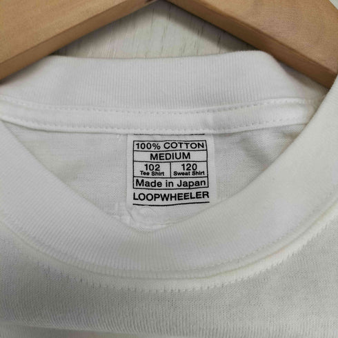 ループウィラー LOOPWHEELER 102 Tee Shirt 120 Sweet Shirt ポケット Tシャツ メンズ JPN:M