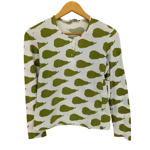 マリメッコ marimekko MIKA PIIRAINEN 洋梨 ヘンリーネック カットソー レディース import:XS
