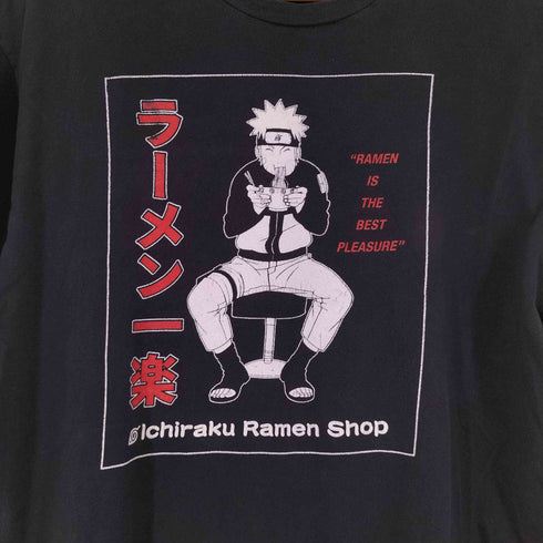 キャラクタープリントクルーネックTシャツ メンズ JPN:L