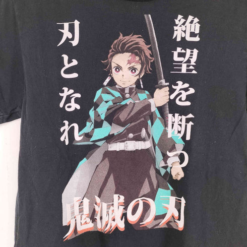 キャラクタープリントクルーネックTシャツ メンズ JPN:L