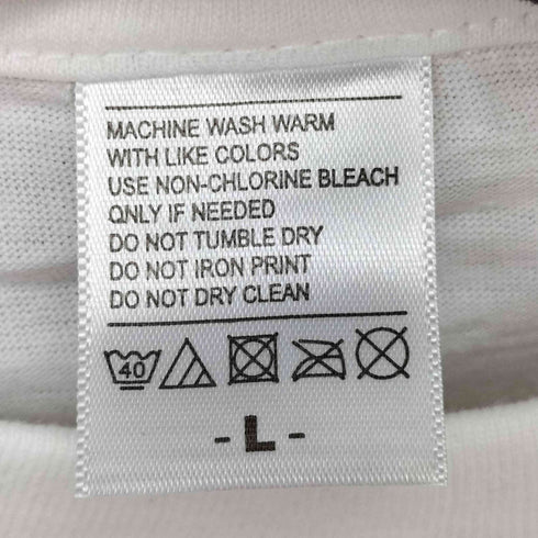 企業プリントクルーネックTシャツ メンズ JPN:L