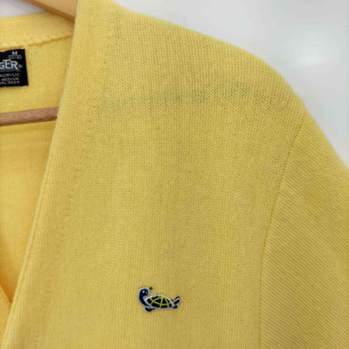 チャレンジャー CHALLENGER 亀刺繍 アクリルカーディガン メンズ import:M