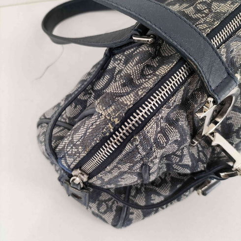 クリスチャンディオール Christian Dior トロッターショルダー Dチャーム ハンドバッグ レディース