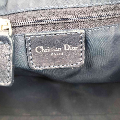 クリスチャンディオール Christian Dior トロッターショルダー Dチャーム ハンドバッグ レディース