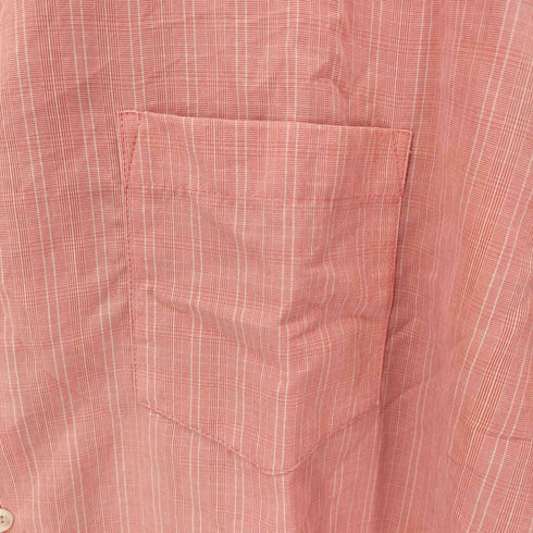 クラフトアンドバロー Croft&Barrow ストライプ S/S シャツ メンズ JPN:XL