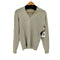 ジョンスメドレー JOHN SMEDLEY EXTRAFINE MERINO WOOL Vネックニット メンズ import:S