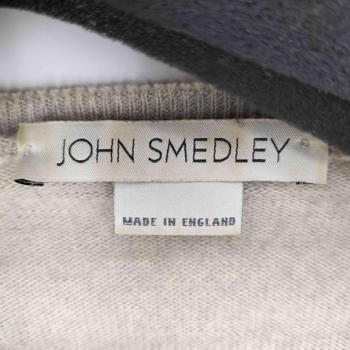 ジョンスメドレー JOHN SMEDLEY EXTRAFINE MERINO WOOL Vネックニット メンズ import:S