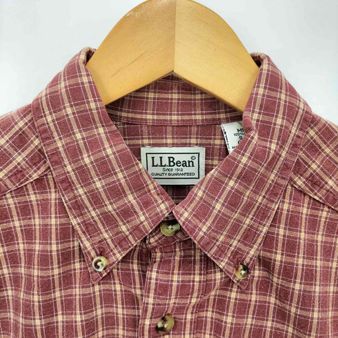 エルエルビーン L.L.Bean チェック S/S ボタンダウン シャツ メンズ import:S