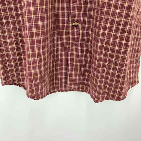 エルエルビーン L.L.Bean チェック S/S ボタンダウン シャツ メンズ import:S