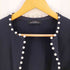 ユナイテッドアローズグリーンレーベルリラクシング UNITED ARROWS green label relaxing フェイクパール クロップド カーディガン -ウォッシャブル レディース