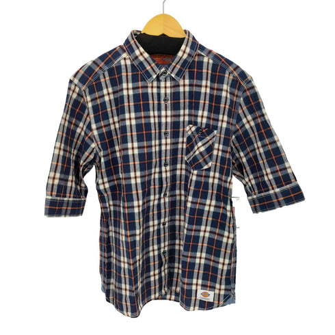 ディッキーズ Dickies rough around the edges チェック S/S シャツ メンズ JPN:XL