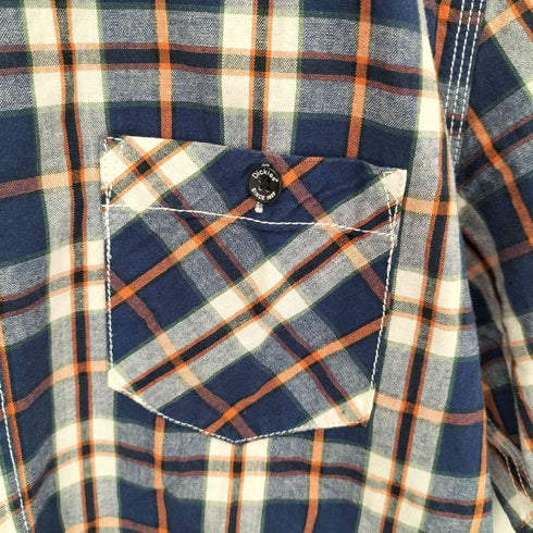 ディッキーズ Dickies rough around the edges チェック S/S シャツ メンズ JPN:XL